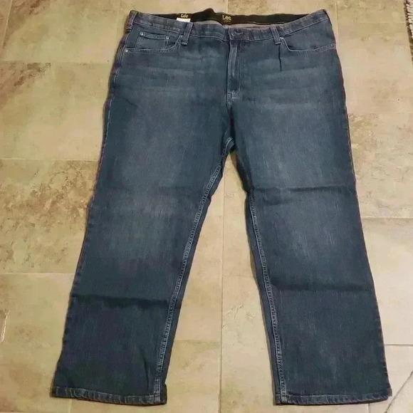 Lee 46x30 Straight Leg Jeans - Picture 5 of 7
